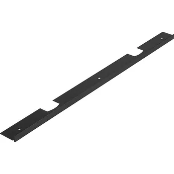 Kuchyňská pracovní deska Strong Spojovací rohová lišta pracovní desky "0" radius černá matná 600/38 mm