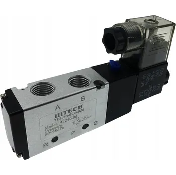 Ventil PNEUMATICKÝ ELEKTROMAGNETICKÝ VENTIL 5/2 1/4 230V AC PRO PNEUMATICKÉ VÁLCE