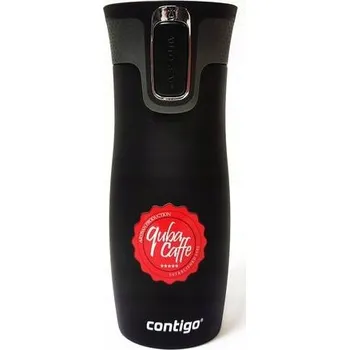 Termohrnek Termohrnek Contigo West Loop 470 ml Quba Caffe Black Potisk