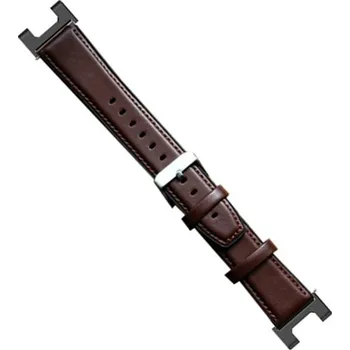 MůjMiBand.cz Řemínek z pravé kůže pro Amazfit T-Rex / T-Rex Pro Barva: tmavě hnědá