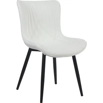Jídelní židle Jídelní židle Brady - imitace kůže | bílá