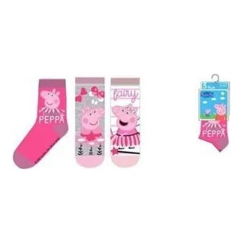 SADA 3 KS PONOŽKY PEPPA PIG - velikost 31-34