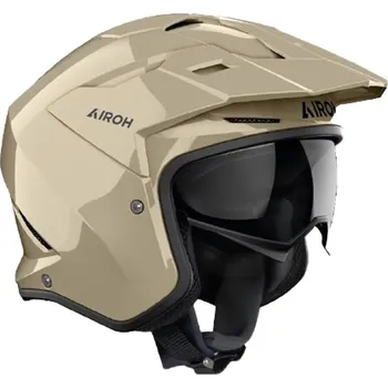 Helma na motorku Trial helma na motorku Airoh Kombakt Color moka