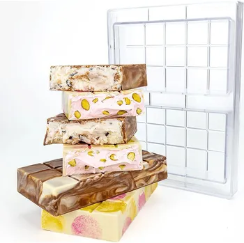 Čokoláda Forma na 2 dubajské čokolády z polykarbonátu Martellato made in Italy