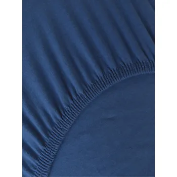 Prostěradlo Jersey prostěradlo Classic 180 x 200 cm – tmavě modrá