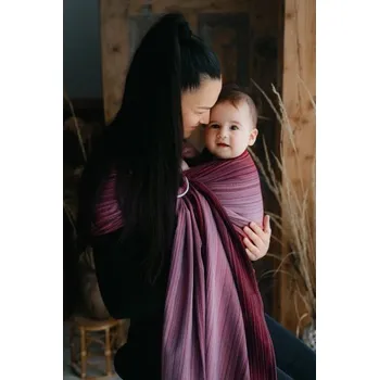 Šátek na nošení dítěte Little Frog ring sling - Jasper - M (2 m)