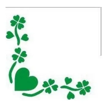 Set školních potřeb Szablon zmywalny narożny 12x15cm