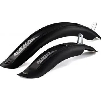 Blatník na kolo 4race sada blatníků KIDO 16 (černá)