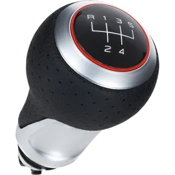 Hlavice řadící páky AUDI černá/stříbrná S-line 5st. 12mm