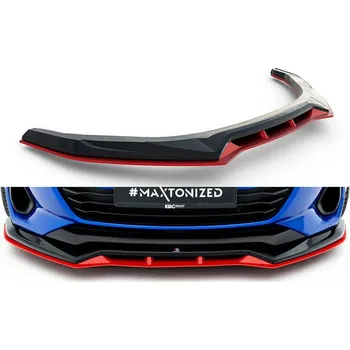 Karosérie Spojler pod nárazník lipa V.2 Subaru BRZ Mk2 černý lesklý plast