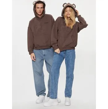 Dámské oblečení 2005 Mikina Toy Hnědá Oversize XL