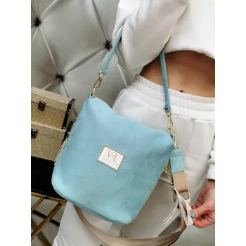 Kabelka Dámská matná baby blue kabelka, VELIKOST UNI