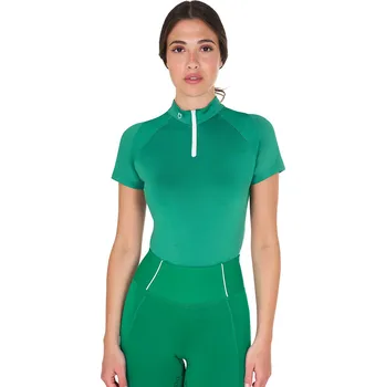 Dámské tričko EQUESTRO Triko multifunkční Training Equestro, dámské, ultramarine green L