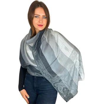 Šála Šál Pašmína - Valoria - Tmavě šedá