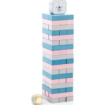 Dřevěná hračka Dřevěná věž s Medvědem Viga