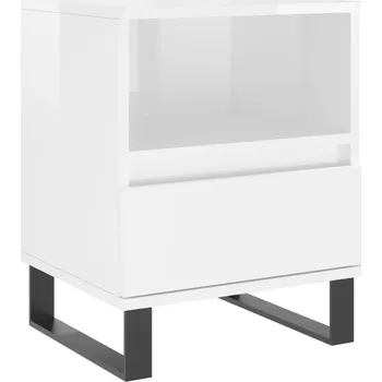 Noční stolek Noční stolek bílý 40x35x50 cm