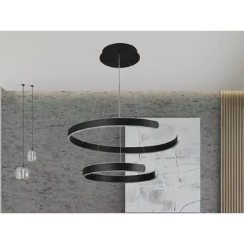 Nástěnné svítidlo LED svítidlo + dálkový ovladač 120W - J4328/B