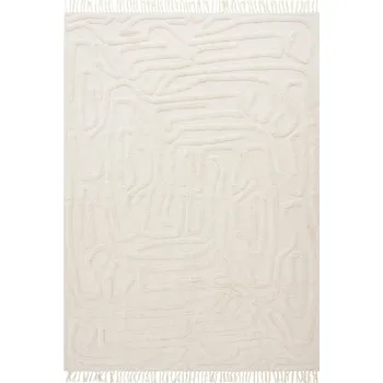 Koberec Jotex Bílý bavlněný koberec CORBIE 200 x 300 cm