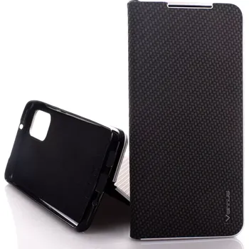 Pouzdro na mobilní telefon Pouzdro Vennus Book Carbon Samsung Galaxy S20+ G985 Černé