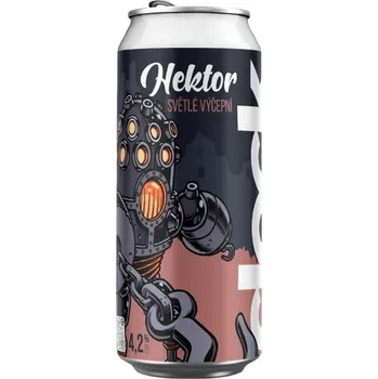 Pivo Clock Hektor plech