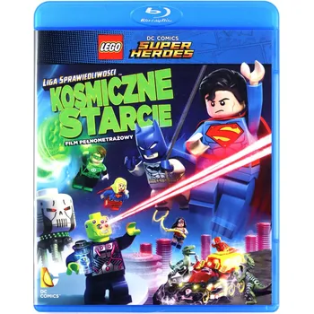 Blu-ray film LEGO Liga Sprawiedliwości Kosmiczne starcie Blu-ray disk