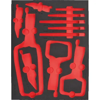 MILWAUKEE Prázdná pěnová vložka pro 11ks sadu kleští Grip