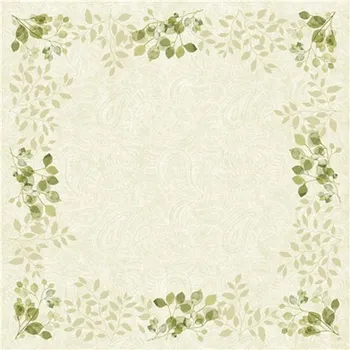 Jednorázový ubrus Ubrus 84 x 84 cm BioDunicel PAISLEY LEAVES (20&nbsp;ks) 100032211