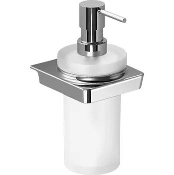 Dávkovač mýdla SONIA ZEN dávkovač mýdla 250ml, mléčné sklo, chrom (161010)