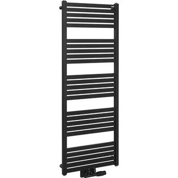 Radiátor BRUCKNER GRUNT otopné těleso rovné 500x1330 mm, středové připojení, černá mat (600.122.6)