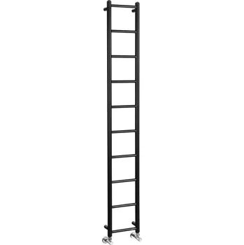 Radiátor SAPHO DINA otopné těleso 250x1680mm, černá mat (IR377TB)