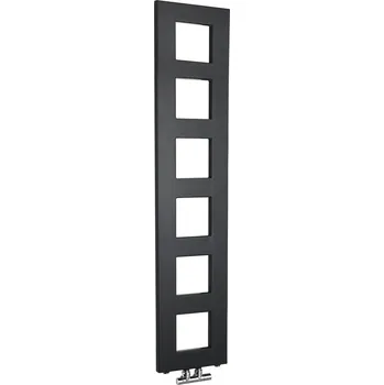 Radiátor SAPHO BLOCK otopné těleso 280x1330 mm, černá mat (IR181)