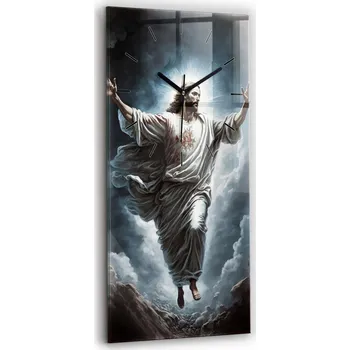 Hodiny Nástěnné hodiny SacroArte modré 30 cm