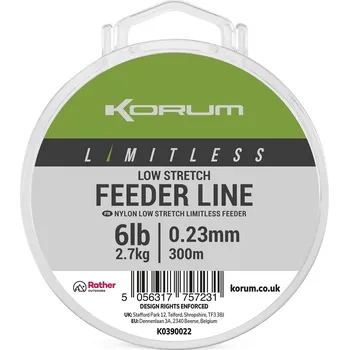 Korum Vlasec LIMITLESSFEEDER LINE 0,23 mm 300m