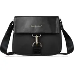 Jennifer Jones Dámská malá kabelka přes rameno se zlatým kováním; černá