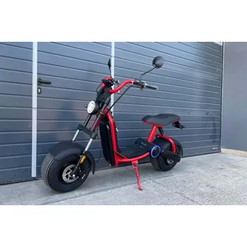 Elektrokoloběžka Leramotors Elektrická koloběžka Lera Scooters C6 2000W červená