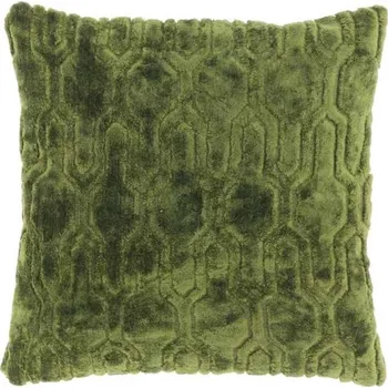 Dekorativní polštářek Dekorační polštářek RORY 45x45 cm, tmavě zelený