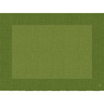 Jednorázové nádobí Prostírka 30 x 40 cm BioDunicel LINNEA listově zelená (100&nbsp;ks) 100032427