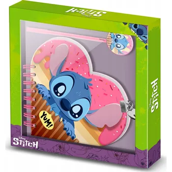 Diář Zápisník A5 Karactermania Lilo & Stitch, růžový