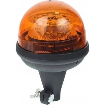 Autoelektronika Výstražná LED lampa 12-24V "Kogut" - Krátká verze s upevněním na trn, ECE R65, maják