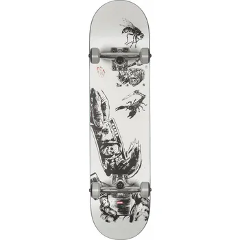 Skateboard Globe - G1 Hard Luck 8" - White/Black - skateboard