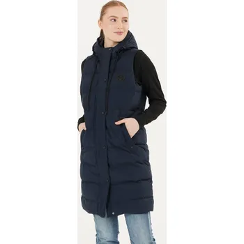 Dámská vesta Dámská vesta Weather Report Chief W Long Puffer Vest Weather report černá 3094958