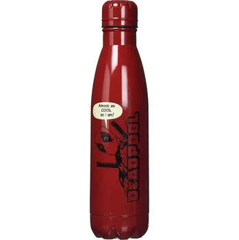 Nerezová outdoor láhev na pití Marvel|Deadpool: Peek-a-Boo (objem 500 ml)