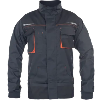 pracovní bunda Cerva Bunda pracovní EMERTON STRETCH šedá/oranžová 50