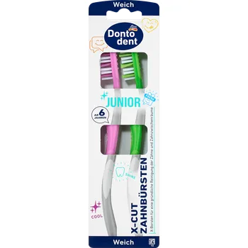 Zubní kartáček Dontodent dětský kartáček dětský X-Cut měkký
