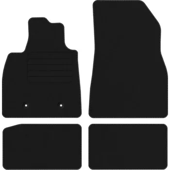 autokoberec Kobercové rohože Edecor velurové 4 ks