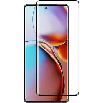 3x Picasee 3D tvrzené sklo s rámečkem pro Motorola Moto G35 5G - černé - 2+1 zdarma