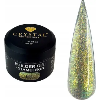 Lak na nehty Stavební gel Chameleon #7 30ml CRYSTAL PROFESSIONAL stavební gel