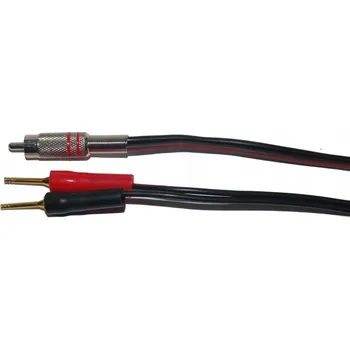 Audio kabel Reproduktorový kabel PAV černý 2 x 1,5 mm2, 1 m