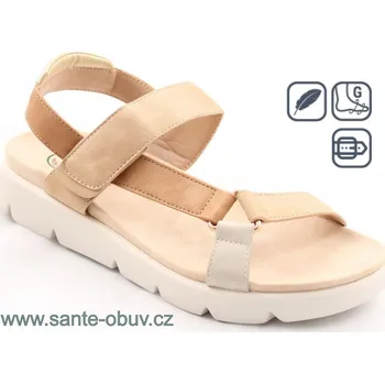 Dámská zdravotní obuv SANTÉ CR/28622 CAMEL vych.obuv, --- - 39