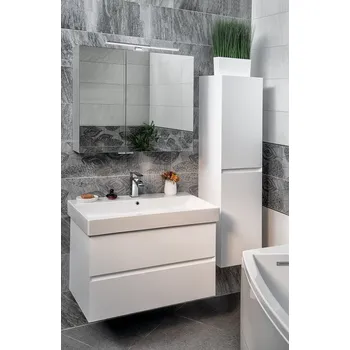 Koupelnový nábytek SAPHO Koupelnový set FILENA 85, bílá (KSET-060)